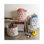 Design Import Storage Bin Ikat, Round