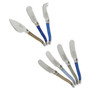 Laguiole 7-Pc. Cream & Blue Cheese Knife & Spreader Set