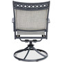 Vintage II Outdoor Sling Swivel Chair, Created for Macy's