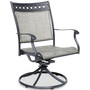 Vintage II Outdoor Sling Swivel Chair, Created for Macy's