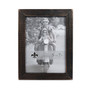 Charlotte Weathered Black Wood Picture Frame - 5" x 7"