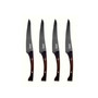 4 Piece Pakkawood Utility/Steak Knife Set