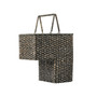 16" L Bangkuan Rattan Stair Basket with Handle