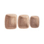 3 Piece Basket Set with Round Corners