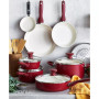 Rio Ceramic Nonstick Cookware Set, 16 Piece