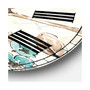 Cottage Oversized Metal Wall Clock - 36 x 36
