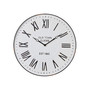28" Farmhouse Metal Enamel Wall Clock
