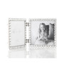 Metal Sparkle Double Frame , 4" x 4"