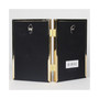 Hinged Double Simply Gold Metal Picture Frame - 4" x 6"