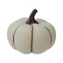 Cream and Brown Fall Harvest Tabletop Pumpkin, 5"