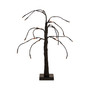 LED Lighted Weeping Halloween Twig Tree with Orange Lights, 24"