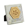 Best Friends Meadow Wood Plaque, 6" x 6"