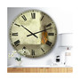 Resting Notes Oversized Cottage Wall Clock - 36" x 28" x 1"