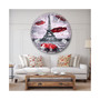 Cityscapes Oversized Round Metal Wall Clock - 36 x 36