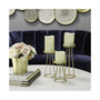 Stratton Home Decor Metal Soho Candlestick, Set of 3