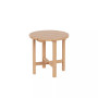 All-Weather Outdoor Patio Round Poly Adirondack Side Table