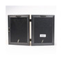 Hinged Double Sutter Burnished Gold Picture Frame - 5" x 7"