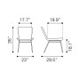 Lorena Dining Chair, Set of 2