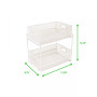 2 Tier Storage Basket Organizer