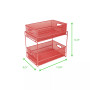 2 Tier Storage Basket Organizer