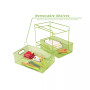 2 Tier Storage Basket Organizer