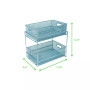 2 Tier Storage Basket Organizer