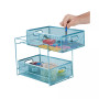 2 Tier Storage Basket Organizer