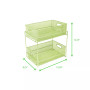 2 Tier Storage Basket Organizer