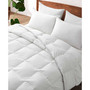 Medium Weight Extra Soft Goose Feather Fiber Comforter, Twin