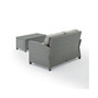Bradenton 2 Piece Outdoor Wicker Chat Set