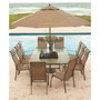 Oasis Outdoor Aluminum 20" Round End Table, Created for Macy's