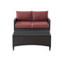 Kiawah 2 Piece Outdoor Wicker Chat Set
