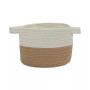 13" x 9" 2-Tone Strap Storage Basket
