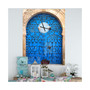 Oversized Eclectic Metal Wall Clock