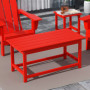 Outdoor Patio Classic Adirondack Coffee Table