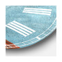 Free-Spirited Oversized Modern Wall Clock - 36" x 28" x 1"