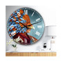 Free-Spirited Oversized Modern Wall Clock - 36" x 28" x 1"