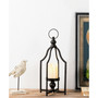 Modern Farmhouse Lantern, 16.50"