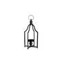 Modern Farmhouse Lantern, 16.50"