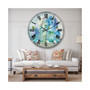 Nautical and Coastal Oversized Metal Wall Clock - 36 x 36