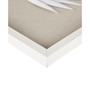 Sabal Palm Rice Paper Framed Shadow Box Set, 3 Piece