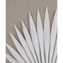 Sabal Palm Rice Paper Framed Shadow Box Set, 3 Piece