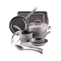 Classic Brights 10-Piece Porcelain Enamel Nonstick Cookware Set