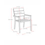 Distribution Gallant 7 Piece Sun Bleached Outdoor Dining Set