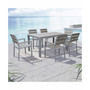 Distribution Gallant 7 Piece Sun Bleached Outdoor Dining Set
