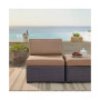 Biscayne Armless Chair With Cushions