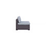 Biscayne Armless Chair With Cushions