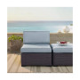 Biscayne Armless Chair With Cushions