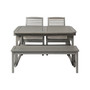4 Piece Classic Outdoor Patio Dining Set