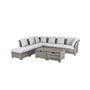 Outdoor Patio All-Weather Wicker Sectional 9-Piece Set